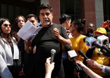 Prosecutors move to drop charge against California labor leader arrested during immigration protest