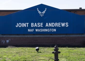 Civilian dead from injuries at campground at Joint Base Andrews