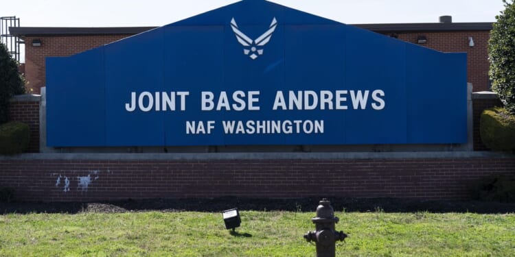 Civilian dead from injuries at campground at Joint Base Andrews