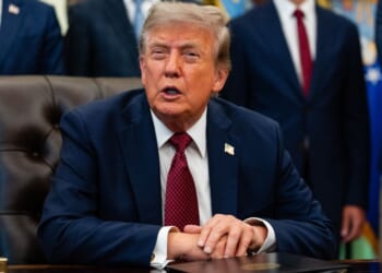 "They’re going to get a beating,” President Donald Trump said Wednesday when asked about Iran’s surprise attack Tuesday in Jordan.