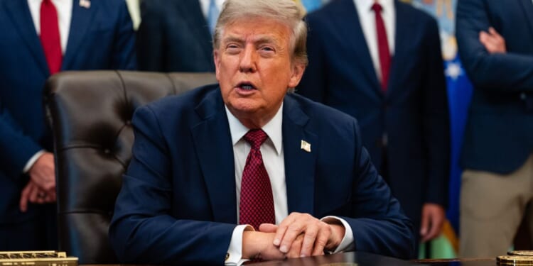 "They’re going to get a beating,” President Donald Trump said Wednesday when asked about Iran’s surprise attack Tuesday in Jordan.