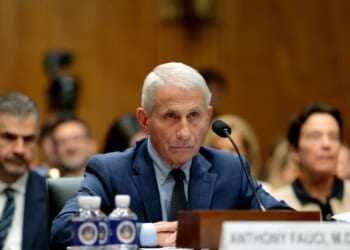 Former NIH Director Anthony Fauci listens during a hearing with the Senate Homeland Security and Governmental Affairs Committee on July 29, 2026, in Washington, D.C.