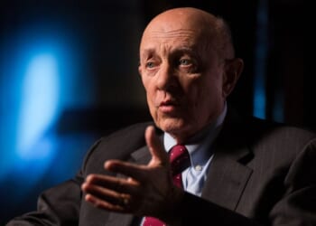 James Woolsey, former Director of Central Intelligence under President Bill Clinton, is seen in a file photo dated Feb. 5, 2015.