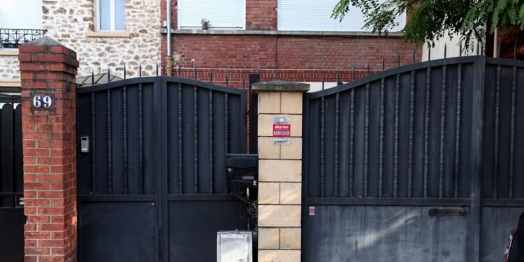 This photograph taken on July 22, 2026, shows the residence of model agent Daniel Siad in Colombes, a northwestern suburb of Paris, where he was found dead.