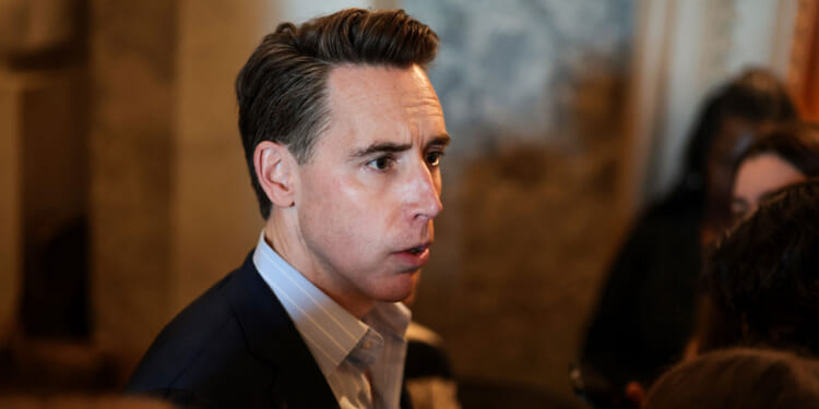 U.S. Sen. Josh Hawley (R-MO) May 11, 2026.