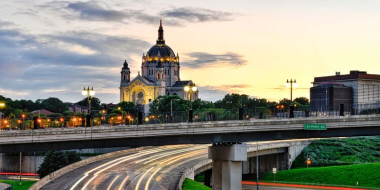 The Cathedral of Saint Paul is a Roman Catholic cathedral in the city of St. Paul, Minnesota.