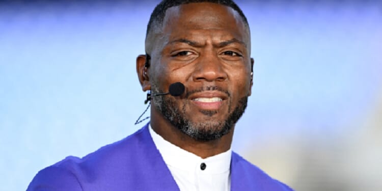 ESPN personality and former NFL defeneseman Ryan Clark grimaces in a September 2025 file photo.