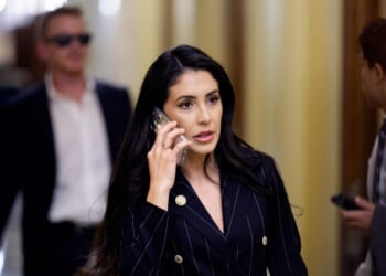 Rep. Anna Paulina Luna departs following a series of House votes at the U.S. Capitol Building on March 5, 2026, in Washington, D.C.