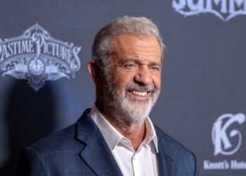 Actor Mel Gibson attends the Los Angeles Special Preview Screening of "Monster Summer" at Directors Guild Of America on Sept. 24, 2024, in Los Angeles, California.