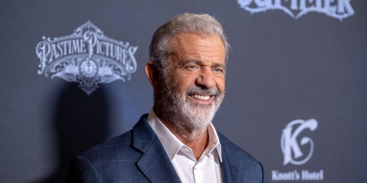 Actor Mel Gibson attends the Los Angeles Special Preview Screening of "Monster Summer" at Directors Guild Of America on Sept. 24, 2024, in Los Angeles, California.