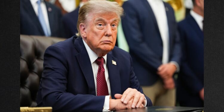 President Donald Trump indicated he does not plan to challenge former President Joe Biden's pardon of Dr. Anthony Fauci.