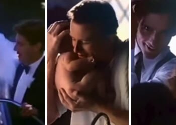 This Gillette advertisement from the 1980s, reposted on July 9, 2026, has been making the rounds on social media.