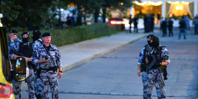 Moscow mayor calls a deadly bomb attack on a restaurant a ‘terrorist act’