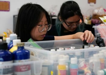 At creative reuse centers, old art supplies get a new life at a fraction of the cost
