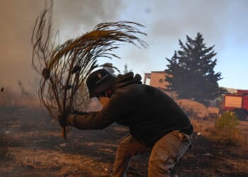 Europe’s hot, dry summer takes its toll with fires in France and Greece, and drought in Britain