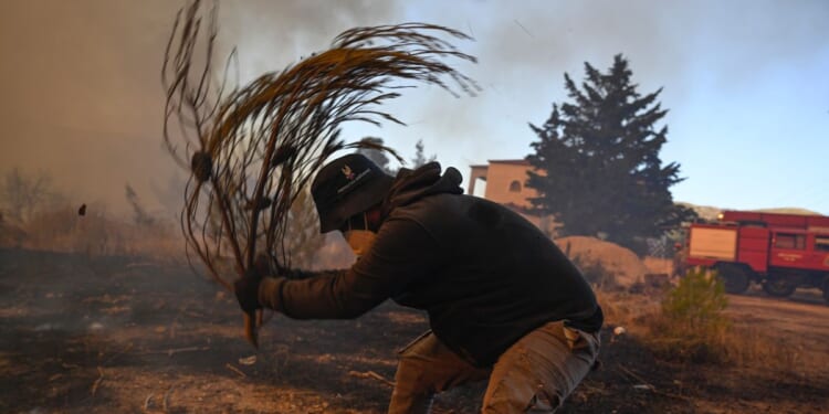 Europe’s hot, dry summer takes its toll with fires in France and Greece, and drought in Britain