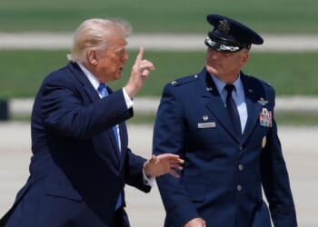 Trump sees progress on deal with Iran to reopen Strait of Hormuz