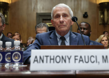 Former NIH Director Anthony Fauci testifies before the Senate Homeland Security and Governmental Affairs Committee hearing on July 29, 2026 in Washington, DC. Fauci was expected to be questioned about his diary entries during his handling of the Covid-19 pandemic. (Photo by Kevin Dietsch/Getty Images)