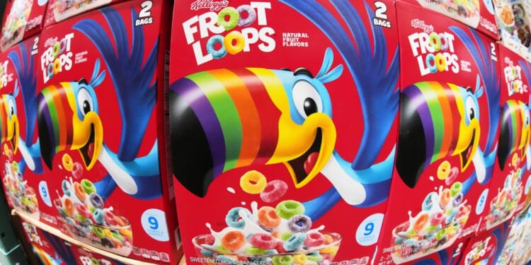 Kellogg says it’s removing artificial dyes from cereals by the end of this year