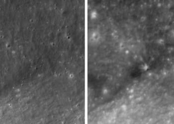 South Korean satellite captures before and after views of SpaceX rocket’s moon crash