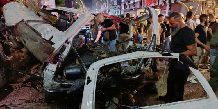 Explosion in Damascus suburb kills at least 2 people, wounds several others