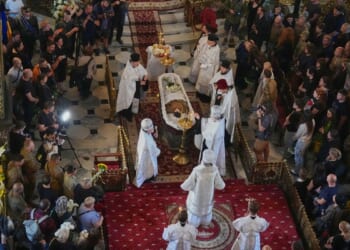Ukraine honors its ‘collector of souls’ killed while recovering the war dead