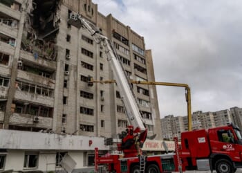 Russia, Ukraine exchange overnight strikes that leave 7 dead, many injured