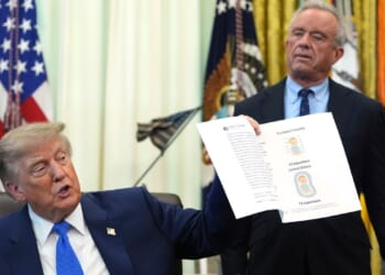 Trump rewrites childhood vaccine schedule, orders shots to be spaced out