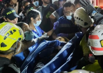 Earthquake response strains Colombia’s new government and rescuers as they race against the clock