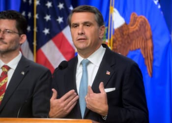 Blanche seeks to rally a depleted Justice Department workforce in first speech as attorney general