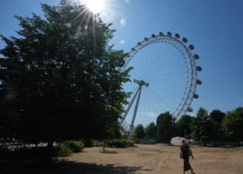 Britain records hottest day of the year as western Europe swelters once again