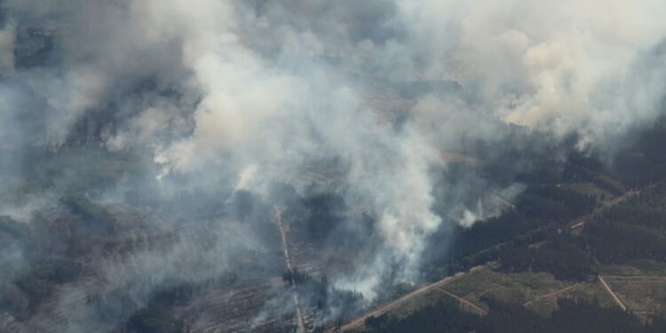 European countries battle multiple wildfires as record heat grips the continent