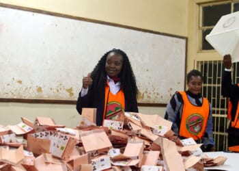 Zambia suspends vote counting in election over reports of violence and the theft of ballot papers