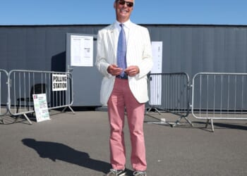 Reform U.K.’s Nigel Farage beats a slate of fringe candidates including Count Binface