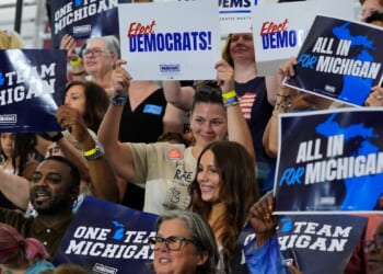 Democratic primary turnout has soared in some states. Can it carry over to November?
