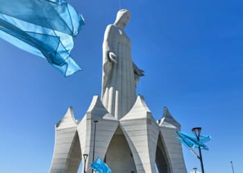 Europe’s tallest statue of the Virgin Mary is inaugurated in a small Polish village