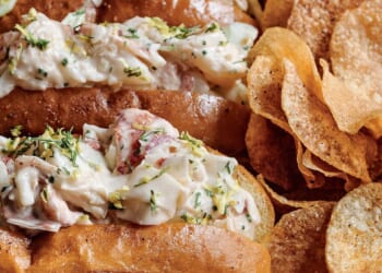 Bryan Voltaggio makes his lobster rolls with a flavor-boosting soak
