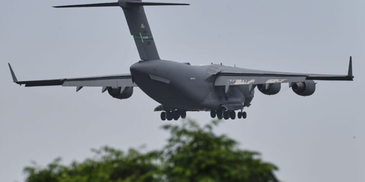 U.S. Air Force flight to Antarctica returns to New Zealand due to alert of Russian space activity