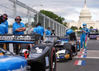 Trump will kick off the IndyCar race in the Beast before cars zoom through Washington’s streets