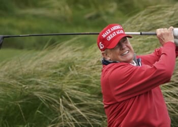Trump to travel to Ireland for the Irish Open at his golf course