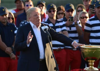 Trump says he’ll be at Presidents Cup at Medinah as honorary chairman