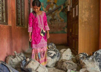 Nepal floods destroyed many schools, but students at this school survived