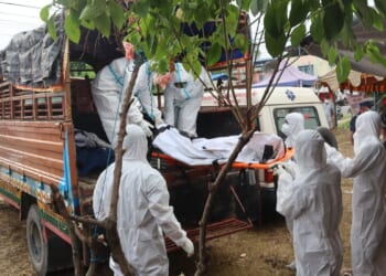In one Nepal district, flood catastrophe is measured in bodies and burial trenches