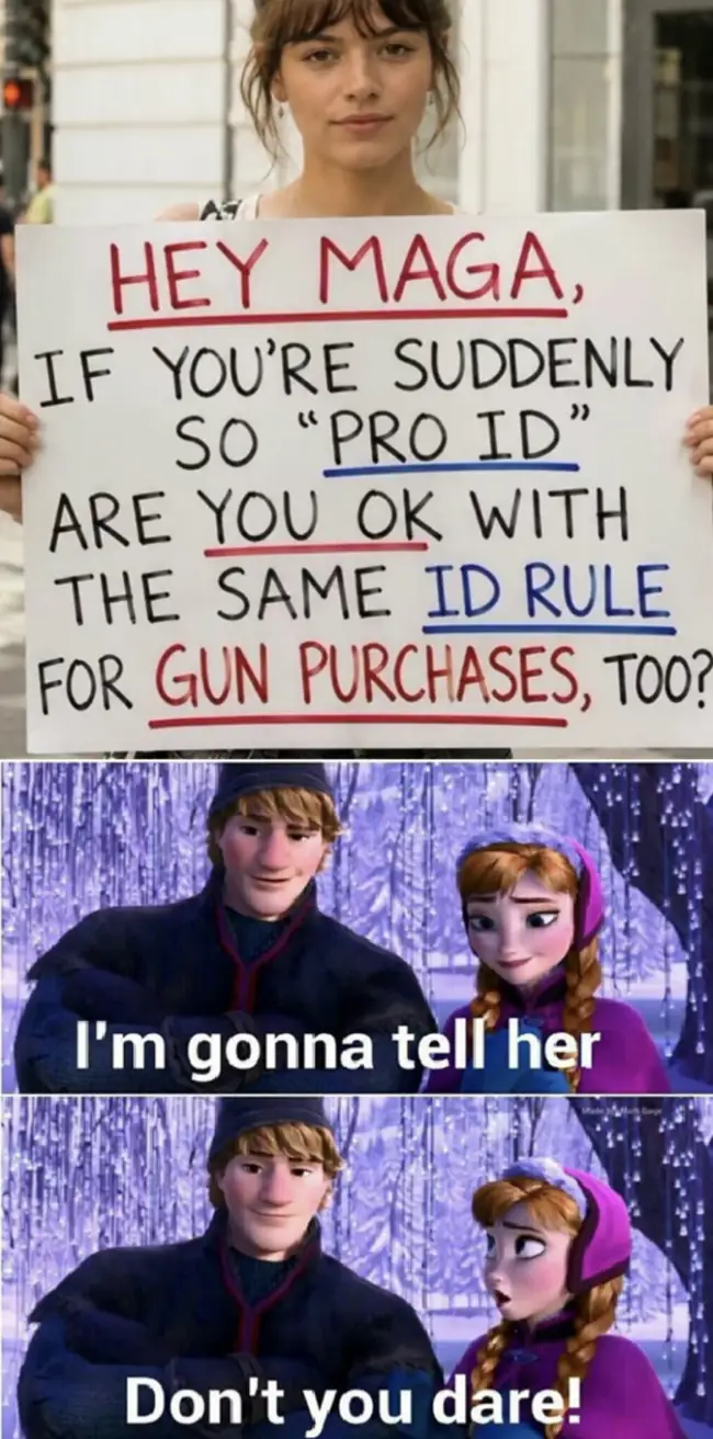 tell her?