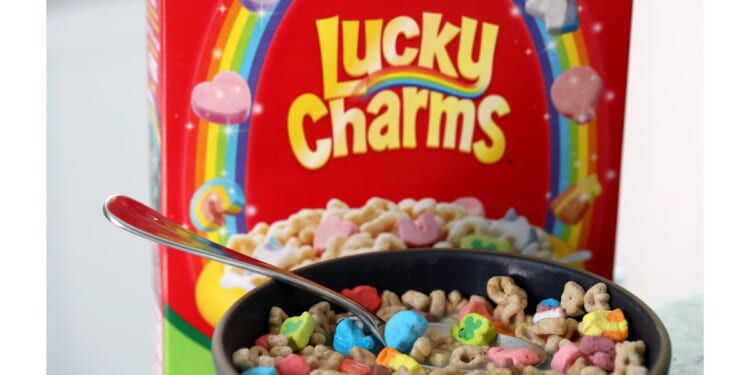General Mills is reportedly reformulating its Lucky Charms cereal to eliminate petroleum-based artificial colors.
