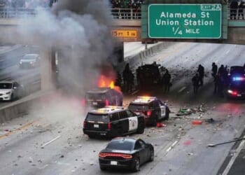 Anti-ICE Rioter Receives 37 Months in Jail for Fiery Attack – PJ Media