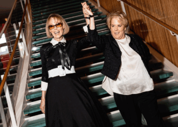 E. Jean Carroll and Robbie Kaplan at the Time100 Most Influential People Gala held at Jazz at Lincoln Center on April 25, 2024 in New York, New York. (Photo by Lexie Moreland/WWD via Getty Images)