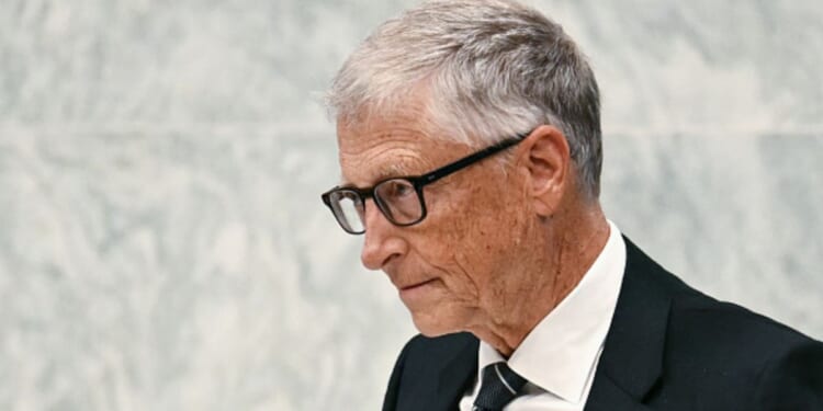 Former Microsoft CEO Bill Gates can be seen walking in Washington, D.C. on June 10, 2026.