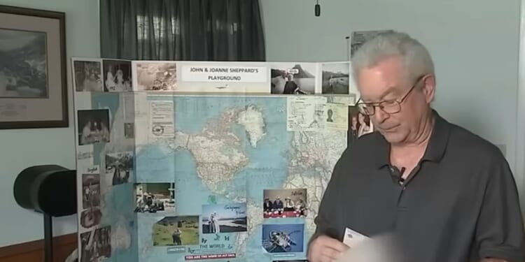 Bob Sheppard of Long Beach, California, was amazed at what he found in his mailbox on Aug. 3.
