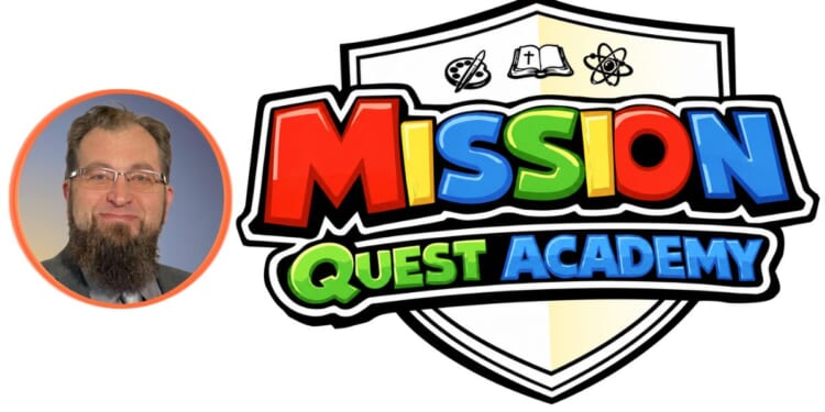 Brannon Hollingsworth combined his talents as an animator, screenwriter, and game designer skills to create his studio's newest offering, Mission Quest Academy, an educational game aimed at Christian homeschoolers and Christian schools.